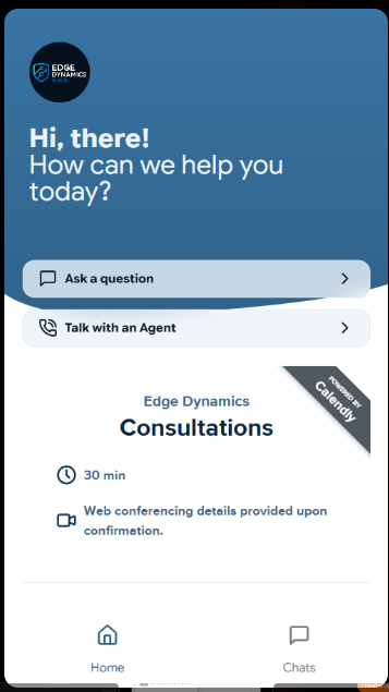 Edge Dynamics automated consultation booking